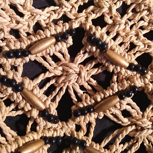 Straw Corn Husk Beach Summer Purse - Picture 2 of 8